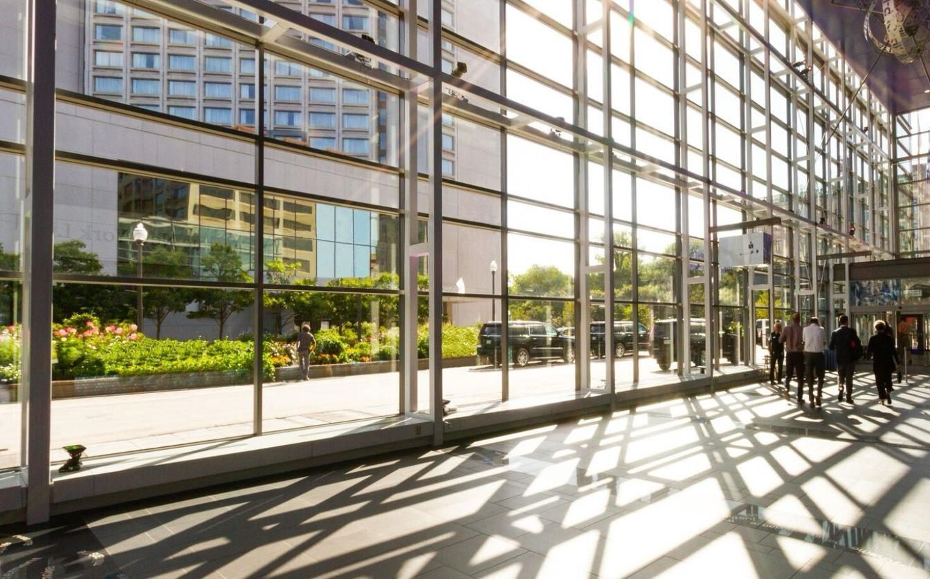 Attrium of the Centre des Congrès de Québec